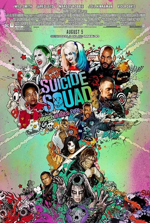 Suicide Squad film posteri
