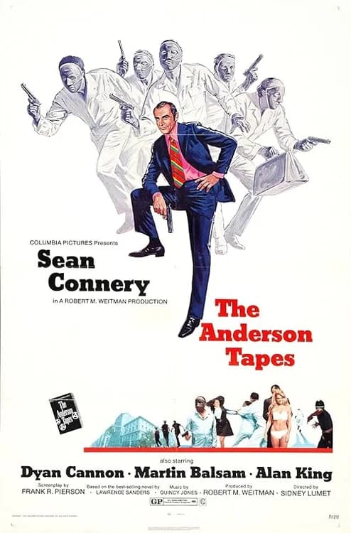 The Anderson Tapes film posteri