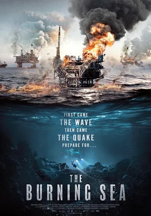 The Burning Sea film posteri