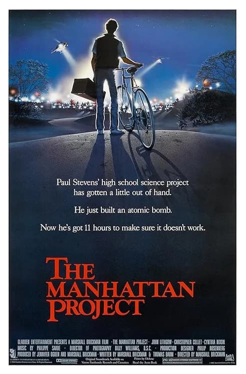 The Manhattan Project film posteri
